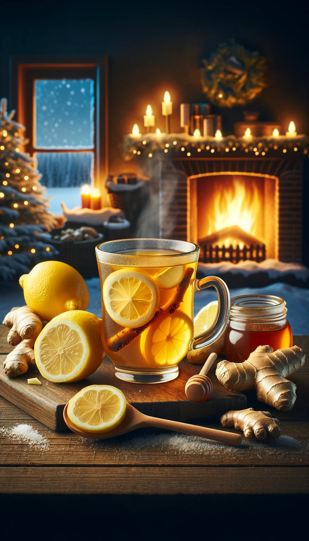 Gesunder Drink für kalte Winterabende